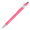 Pink Rubber Killara Stylus Pens